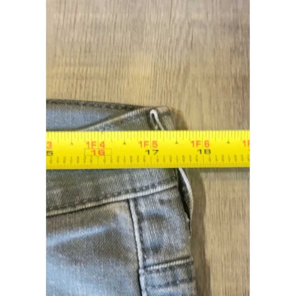 Levi's 569 Loose Fit Straight Mens 34x34 Black Faded Cotton Denim Jeans